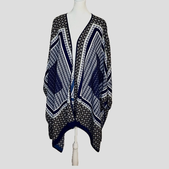 Japna Boho Scarf Print Kimono Wrap | One Size - Picture 1 of 4